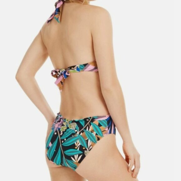 NWT! Bar III Multi Color Hidden Jungle One Piece Monokini Swimsuit NEW! - Picture 3 of 3